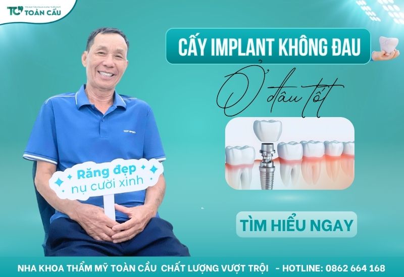 Phòng khám cấy ghép implant không đau uy tín quận Gò Vấp