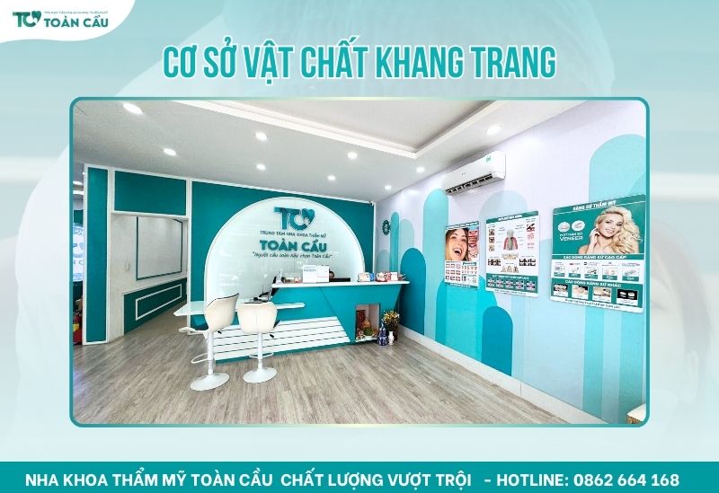 Cơ sở khang trang, rộng rãi và đầy đủ tiện nghi