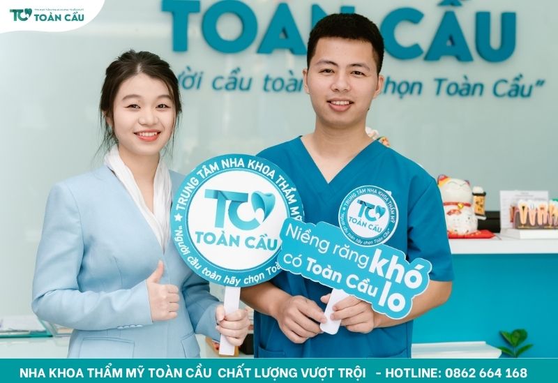 Niềng răng trả góp tại Nha khoa Thẩm mỹ Toàn Cầu