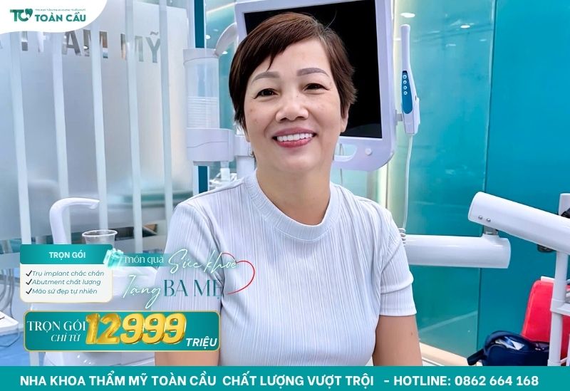 Răng chắc khỏe, giá siêu hời