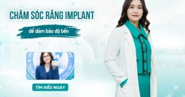 Chăm sóc răng implant