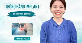 nha khoa trồng răng implant gần đây