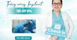 Trồng răng implant trả góp không lãi suất