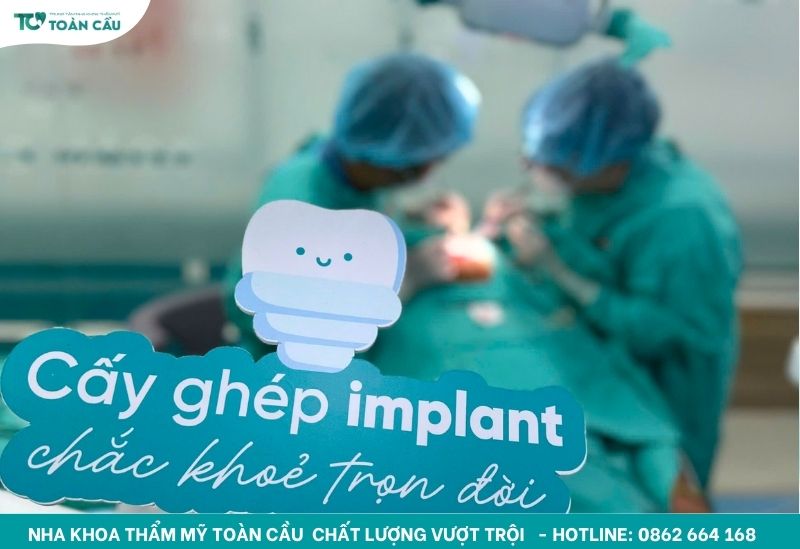 Cấy ghép Implant trọn gói chỉ từ 12.999.000