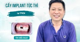 Cấy implant tức thì TPHCM ở đâu