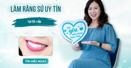 làm răng sứ uy tín gần đây