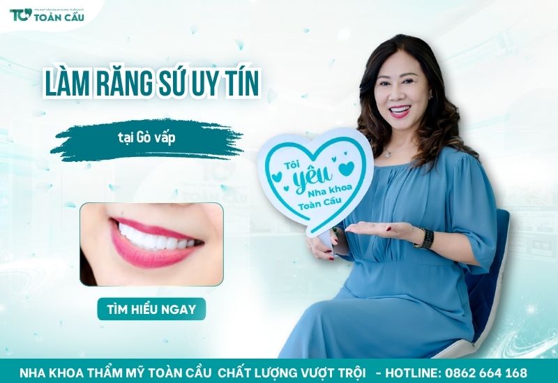 làm răng sứ uy tín gần đây
