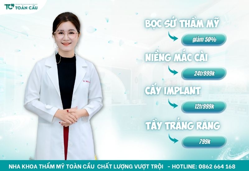 Làm răng trả góp tại HCM với nha khoa uy tín 9 Ưu đãi cực sốc dịp lễ 30/4 - 1/5