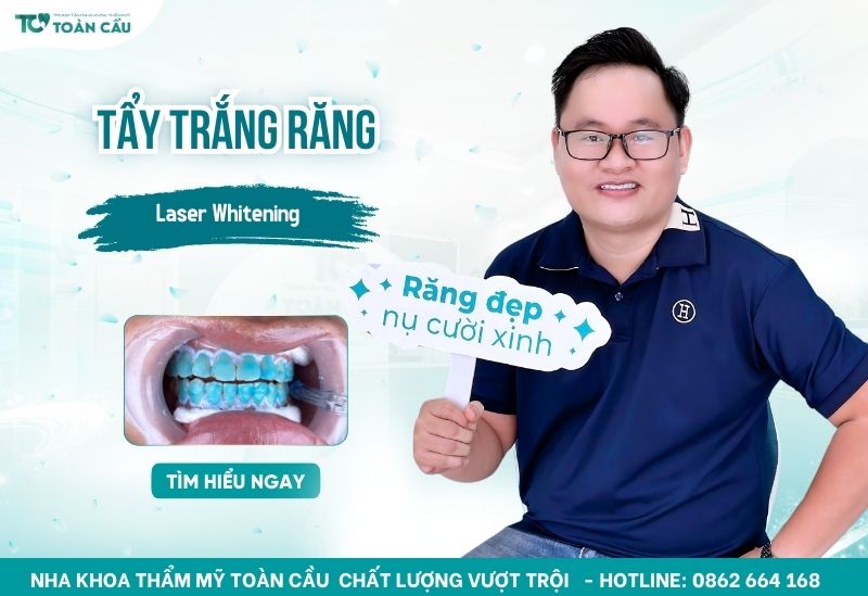 nha khoa tẩy trắng răng bằng laser