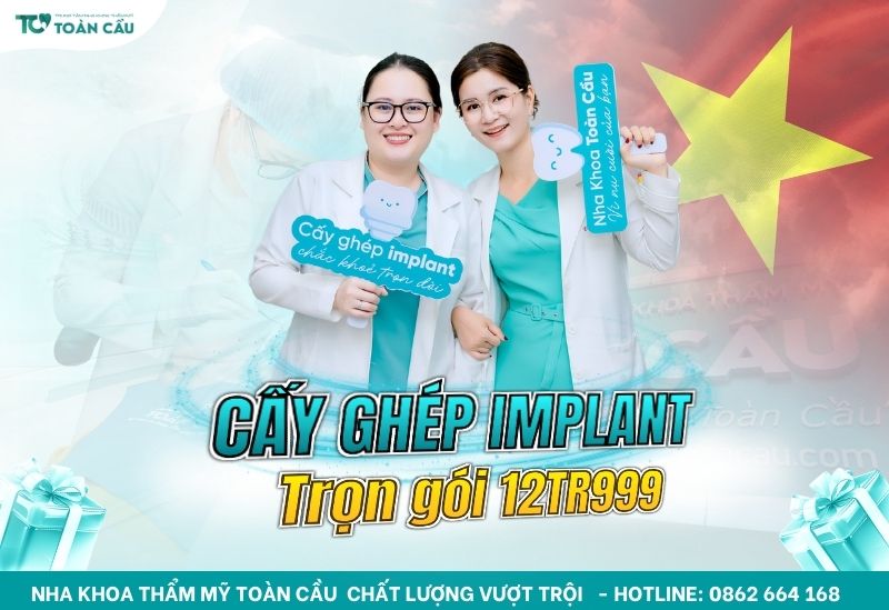 Trồng răng implant giá bao nhiêu? Nha Khoa uy tín Gò Vấp 9 Khách hàng được hưởng nhiều ưu đãi hấp dẫn