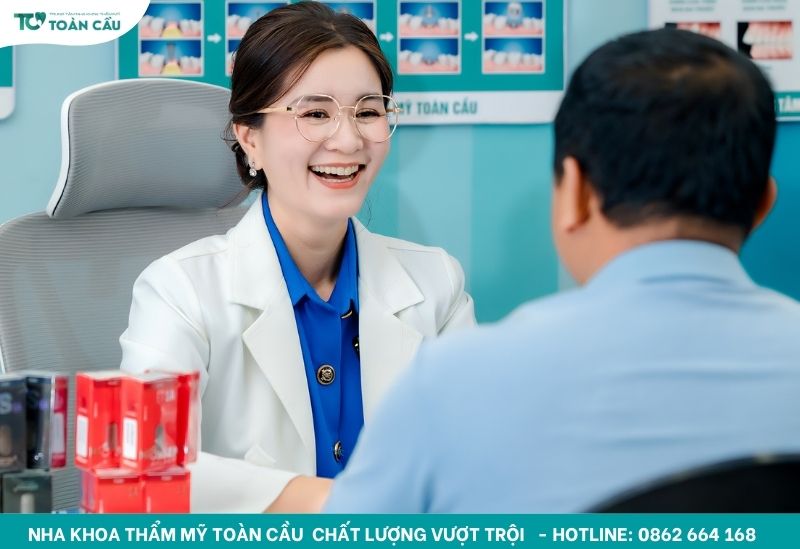 Trồng răng implant trả góp tại Toàn Cầu với 0% lãi suất 6 Khách hàng có thể chọn thời gian trả góp phù hợp