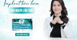 Địa chỉ trồng Implant toàn hàm Gò Vấp