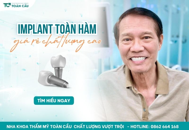 nha khoa cấy ghép implant toàn hàm giá rẻ