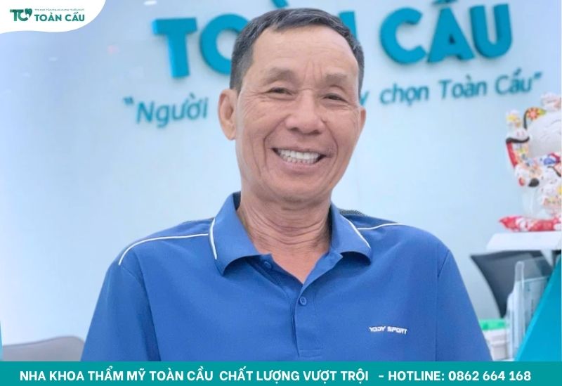 Chú Vinh là một trong những khách hàng tiêu biểu