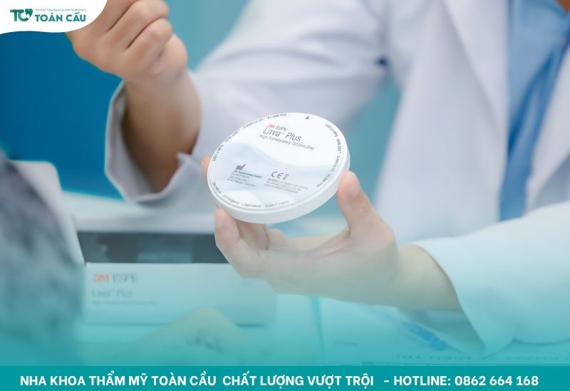 Vật liệu răng sứ nhập khẩu chính hãng
