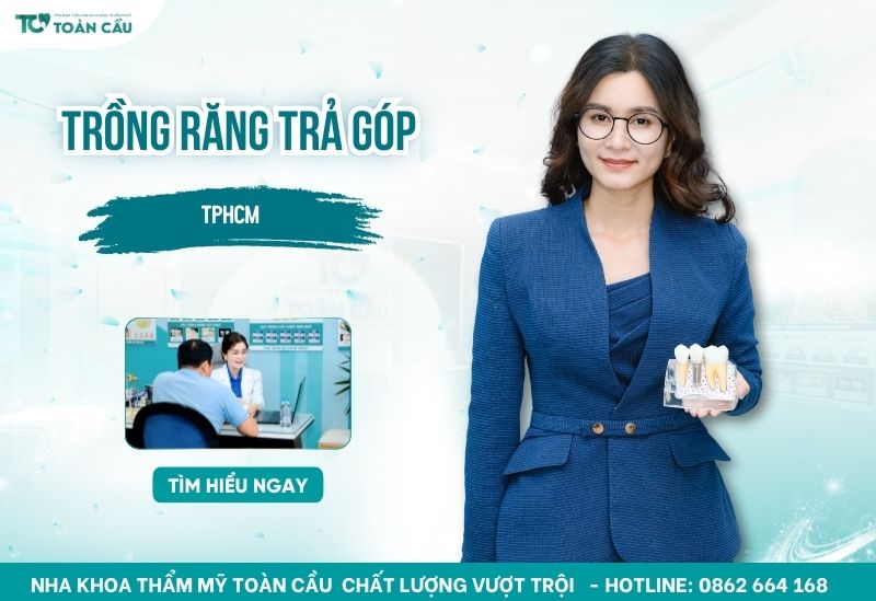 nha khoa trồng răng trả góp tại HCM