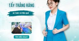 tẩy trắng răng an toàn tại TPHCM