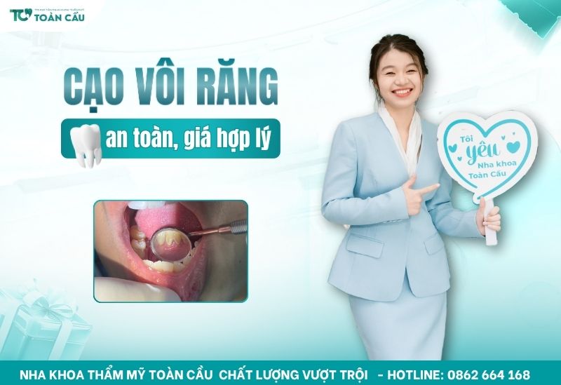 cạo vôi răng có trắng không