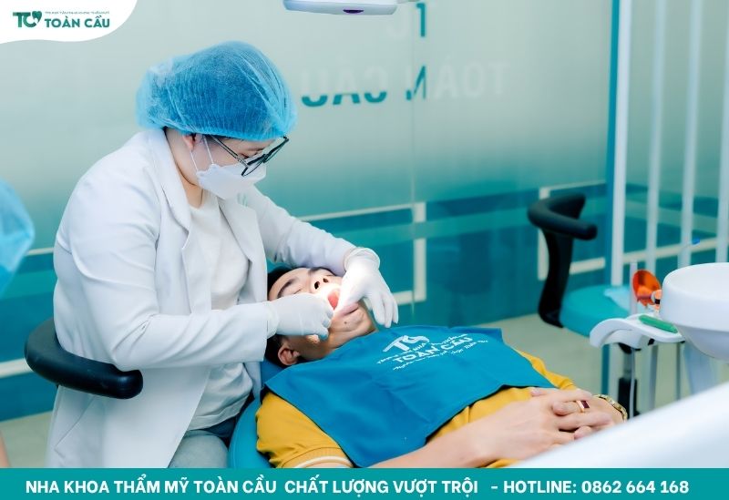 Cạo vôi răng hiệu quả cùng Toàn Cầu
