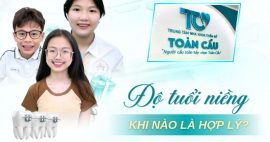 độ tuổi niềng răng