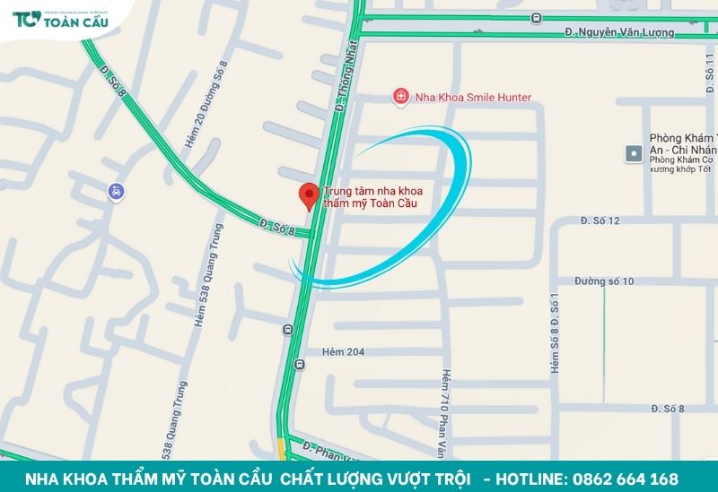 Giải đáp độ tuổi niềng răng tốt nhất là khi nào 10 Tọa lạc tại vị trí trung tâm quận Gò Vấp