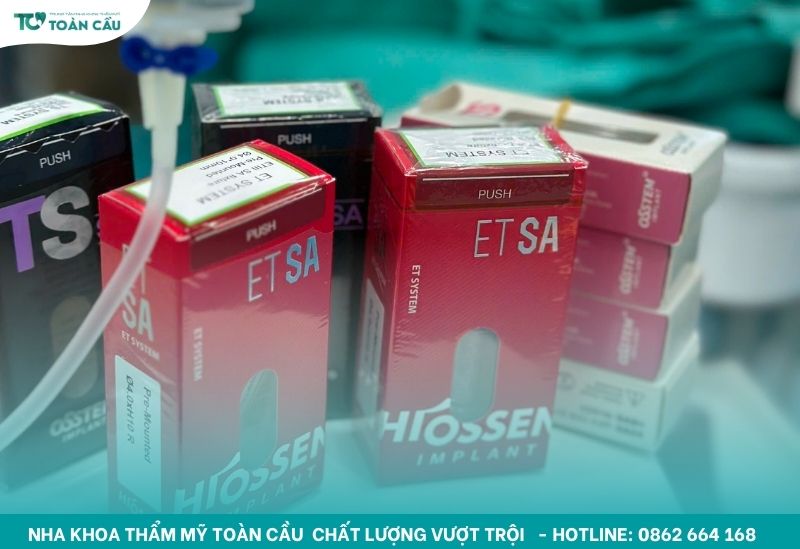 Tham khảo giá trồng răng toàn hàm All on 6 tại 3 nha khoa uy tín Gò Vấp 7 Những dòng trụ nhập chính hãng