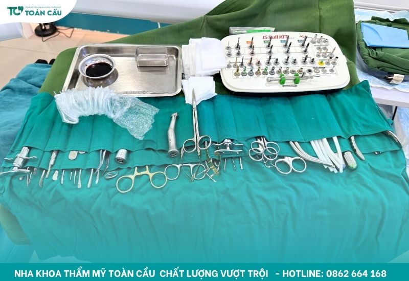 Top 5 nha khoa trồng răng implant toàn hàm trả góp Gò Vấp 8 Khí cụ nha khoa trong cấy implant toàn hàm