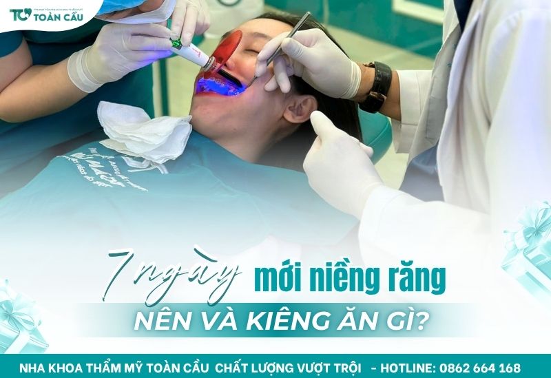 Niềng răng ăn gì