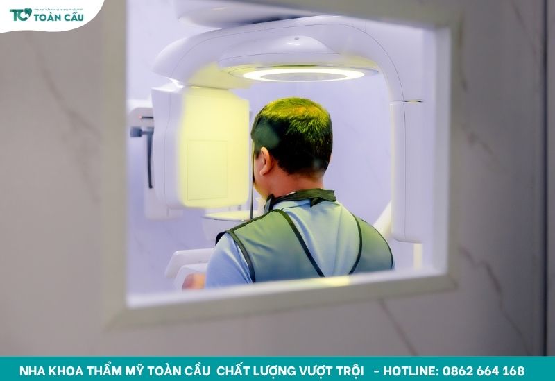 Niềng răng thưa mất bao lâu thì có được hiệu quả? 8 Chụp X-quang để phân tích mức độ răng thưa