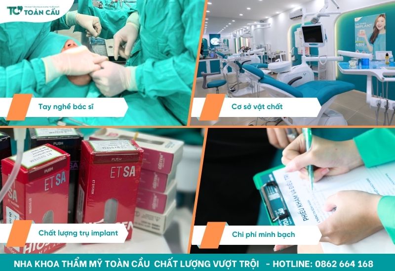 Top 5 phòng khám cấy ghép implant nguyên hàm uy tín Gò Vấp 5 Tiêu chí lựa chọn phòng khám cấy implant nguyên hàm uy tín