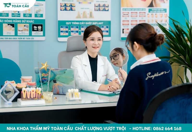 Quá trình niềng răng ở nha khoa uy tín diễn ra như thế nào? 5 Niềng răng mắc cài ở Nha khoa Thẩm mỹ Toàn Cầu