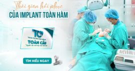 Thời gian hồi phục khi trồng implant toàn hàm