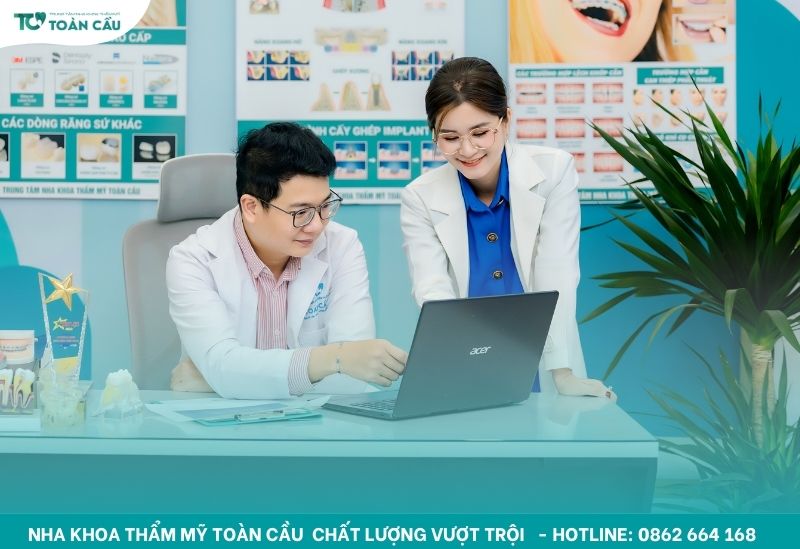 Trồng implant toàn hàm Gò Vấp trả góp linh hoạt tại Thẩm mỹ Toàn Cầu 7 Chi phí sẽ được bác sĩ cá nhân hóa cho từng trường hợp
