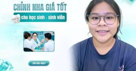 Chỉnh nha cho học sinh giá tốt