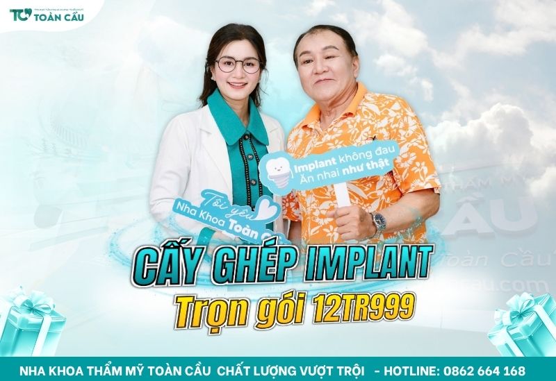 Địa chỉ cấy implant gần đây đáng trải nghiệm tại TPHCM 8 Cấy ghép implant trọn gói chỉ 12tr999k