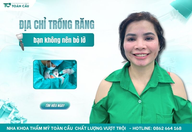 địa chỉ trồng răng tốt ở TPHCM