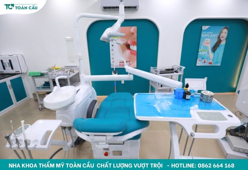 Trang bị máy móc hiện đại