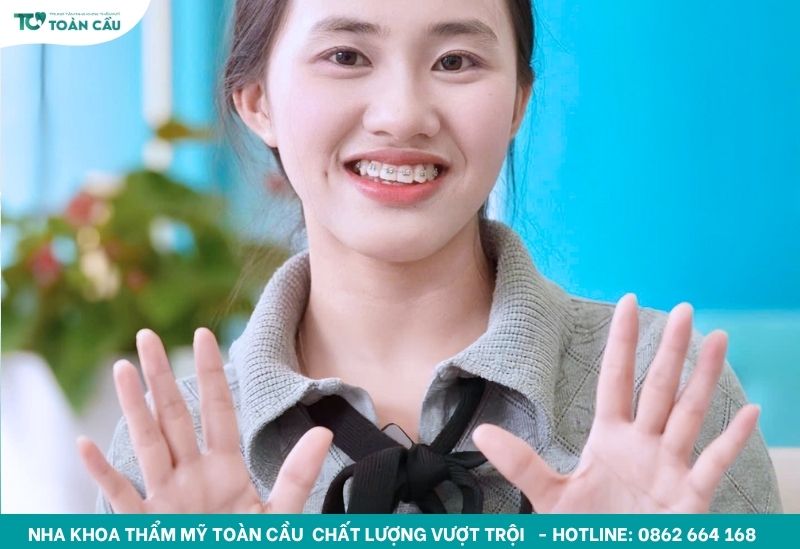 Niềng răng giúp đưa răng về đúng vị trí