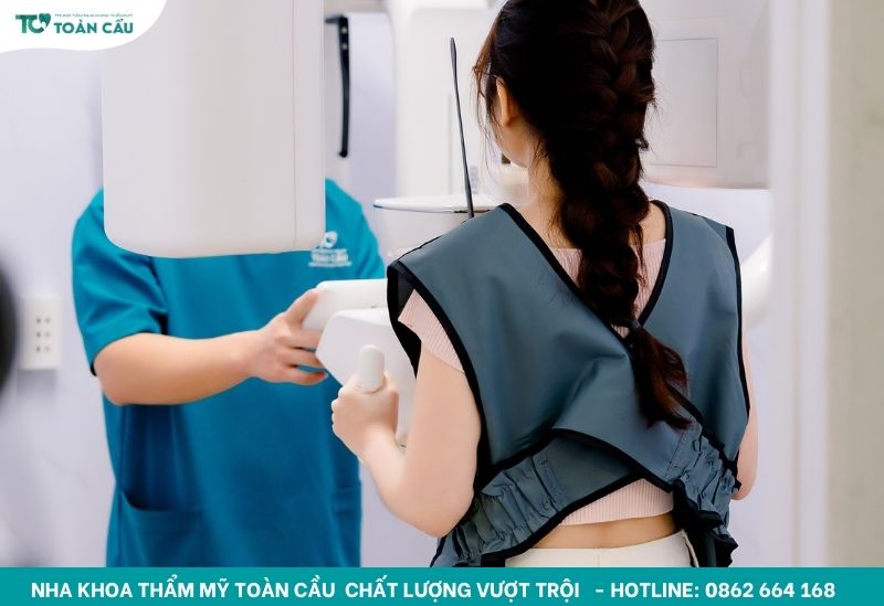Chụp X-quang để chẩn đoán răng và hàm