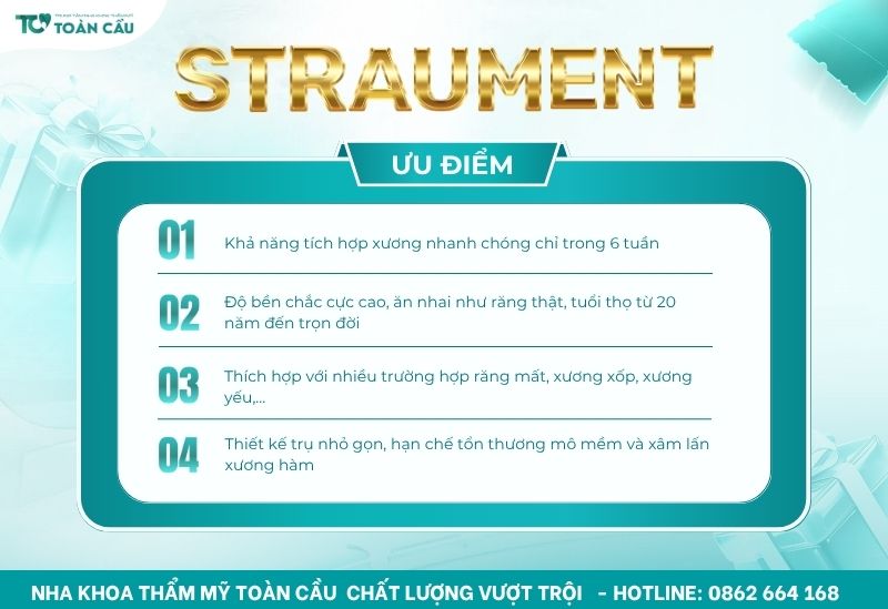 Trụ implant Thụy Sĩ có đảm bảo an toàn và bền lâu hay không? 5 Implant Thụy Sĩ có nhiều ưu điểm vượt trội