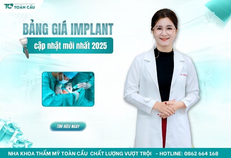 Bảng giá làm răng implant