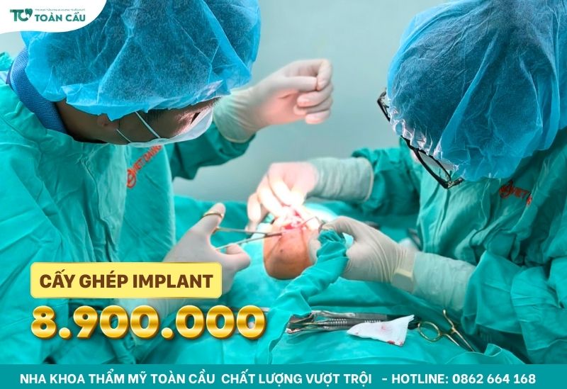 Cấy implant có đau không và khi nào hồi phục? 6 Ưu đãi cấy ghép implant