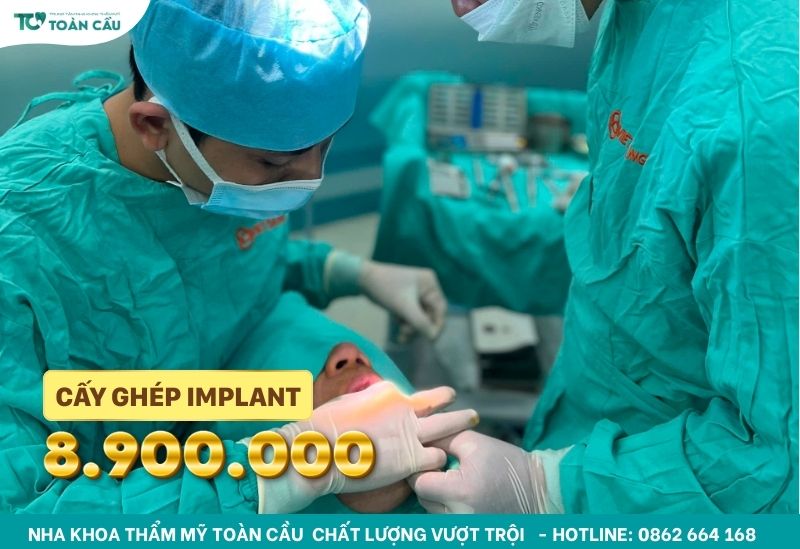 Cấy implant có nguy hiểm không? 10 Rủi ro bạn nên biết 7 Ưu đãi cấy implant chỉ 8.900.000đ