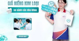 giá niềng răng mắc cài kim loại