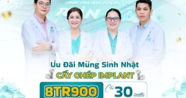 giá trồng răng implant trọn gói