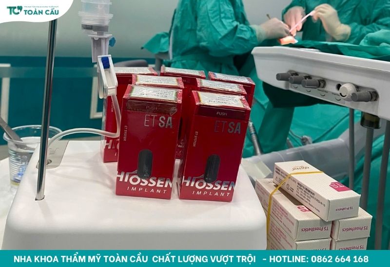 Ưu đãi giá trồng răng implant trọn gói số lượng có hạn 5 Cam kết trụ implant chính hãng