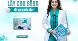 lấy cao răng hết bao nhiêu tiền