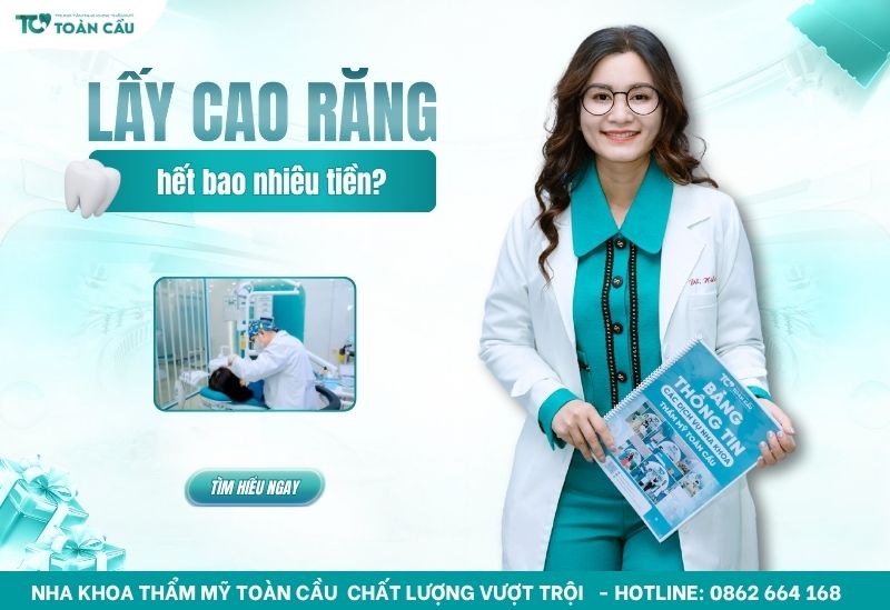 lấy cao răng hết bao nhiêu tiền