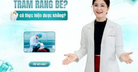 răng bể có trám được không