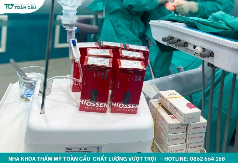 Chi phí trồng 2 răng cửa bằng trụ implant là bao nhiêu? 3 Trụ implant chính hãng